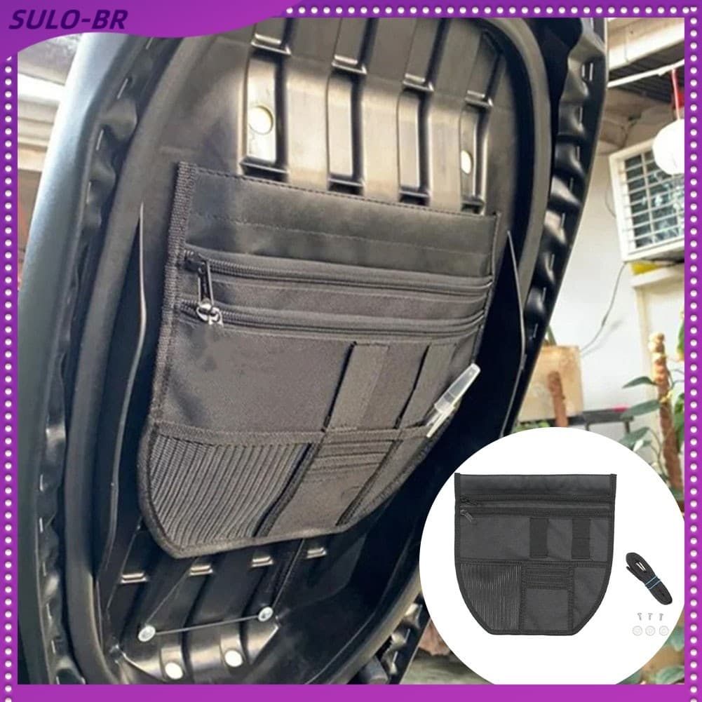 ⭐ Novidades Bolsa De Armazenamento De Nylon Ferramentas Para Assentos Nmax 155 V1/V2 [sulo-br]