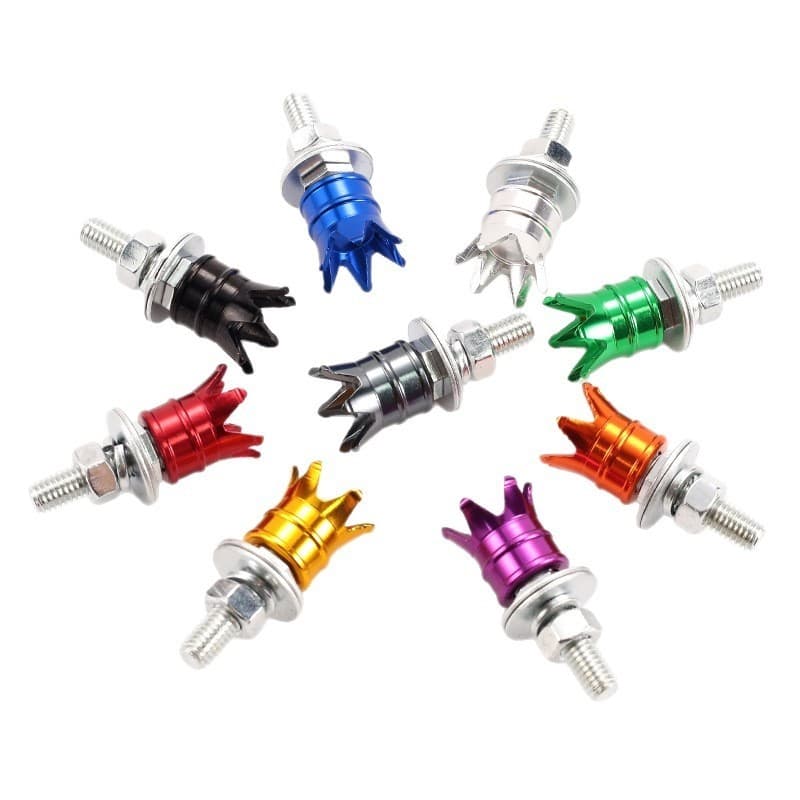 ❤️ Parafusos De Placa De Coroa De Liga M6 Rosca Adequada Para Carros E Motocicletas [Venda-br]