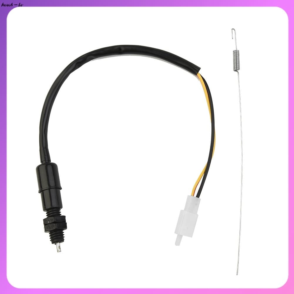 ⚡ Venda Quente Interruptor De Luz De Freio Traseiro Para Motocicleta Com Mola Honda Kawasaki [knwh-br]