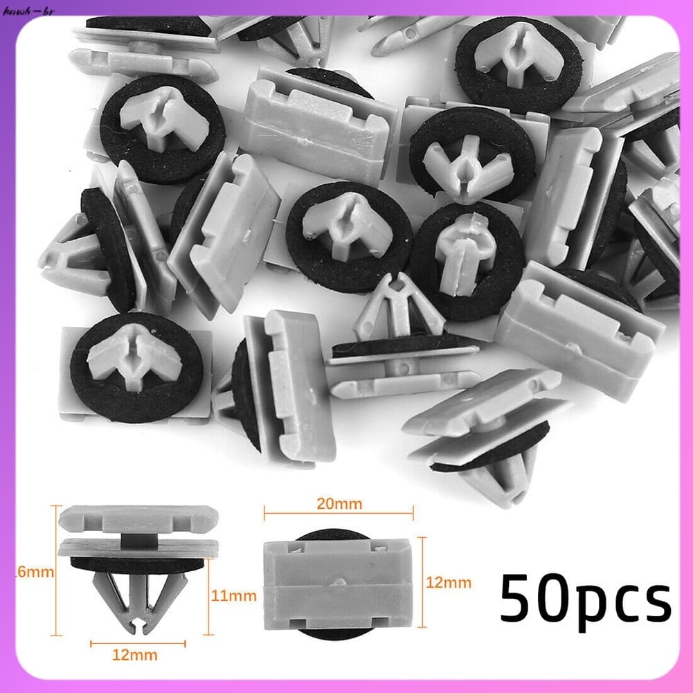 ⚡ Venda Quente 50 Peças Clipe De Fixação De Para-Choque De Rebite De Plástico Jeep Cherokee WK2 68172491AA [knwh-br]