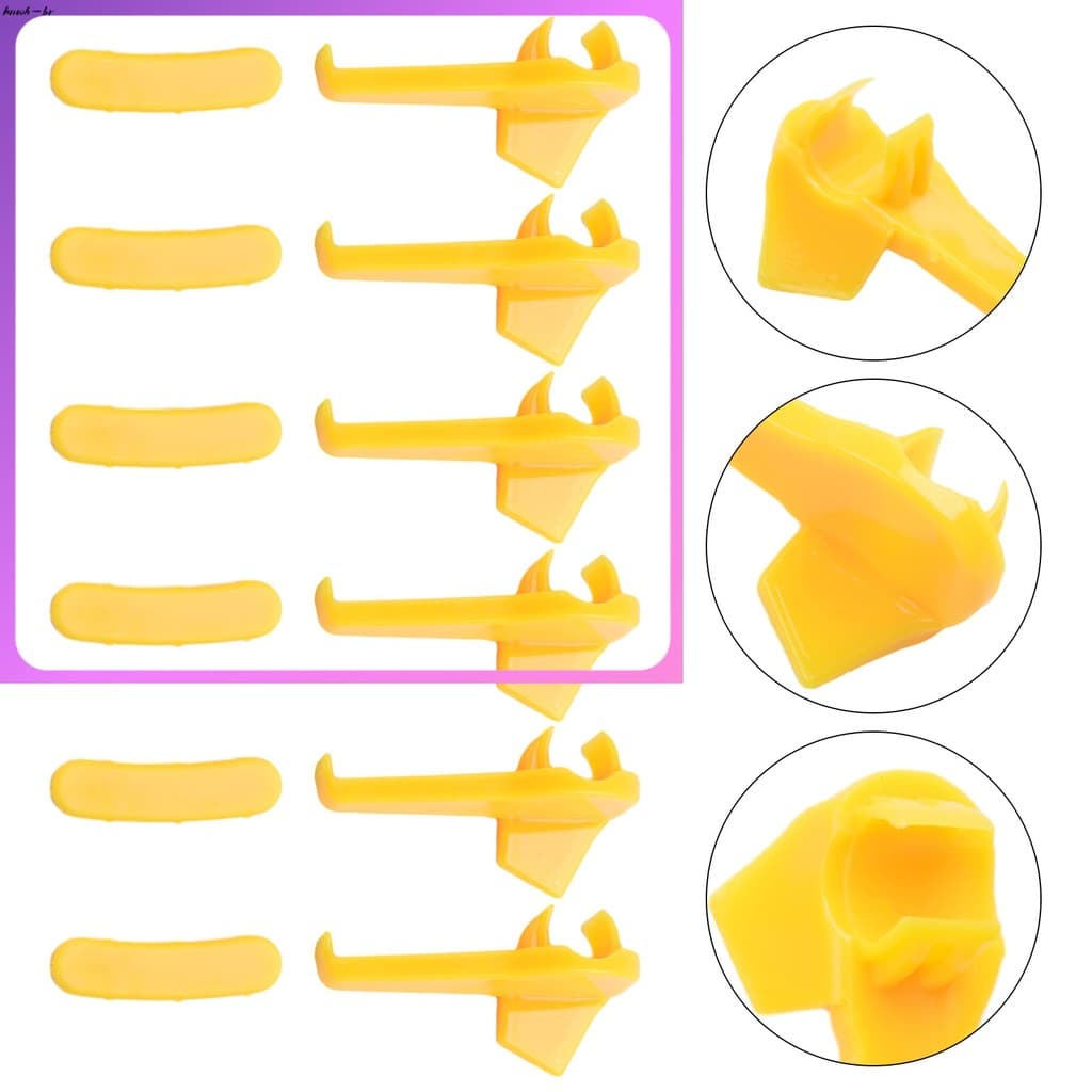 ⚡ Venda Quente 12 Peças Trocador De Pneu Peça Montagem De Nylon Desmontagem Para Cabeça De Pato rt Protetor De Aro [knwh