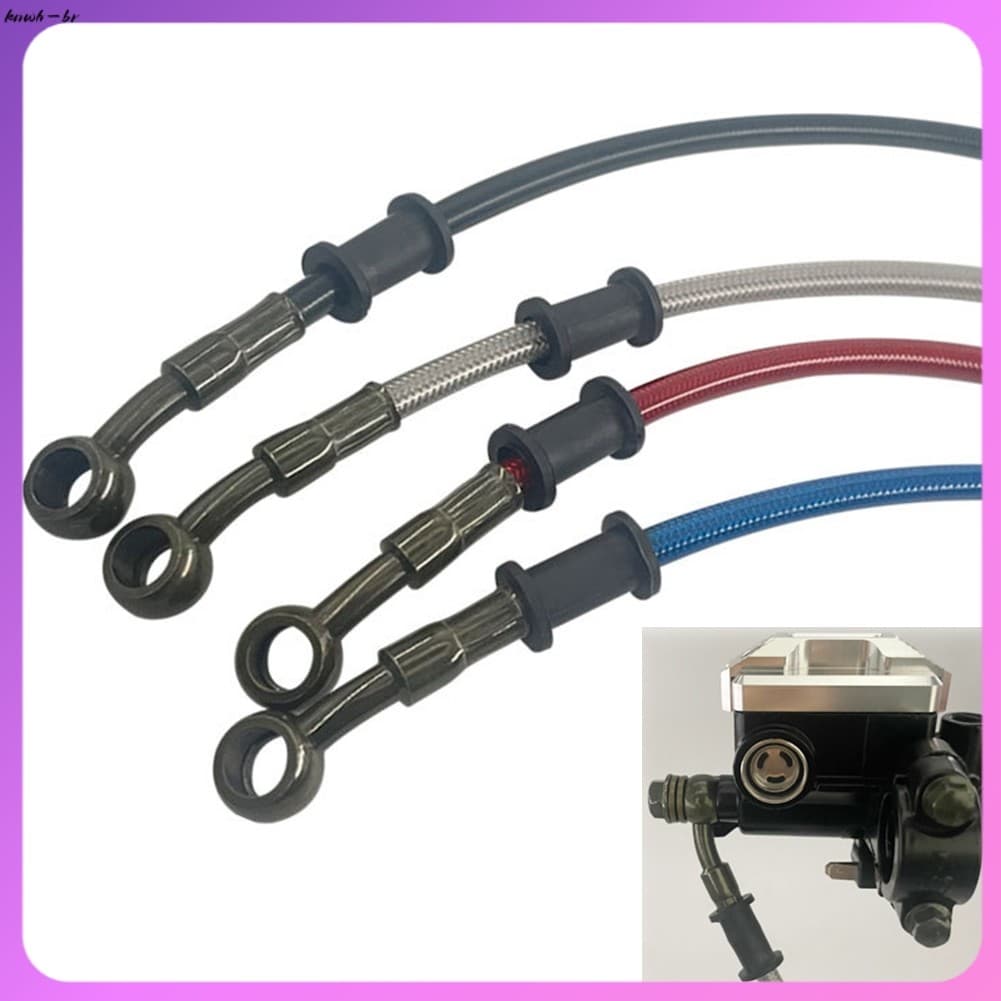 ⚡ Venda Quente Mangueira De Freio Para Motocicleta , Tubo De Óleo De Linha De Aço Inoxidável [knwh-br]
