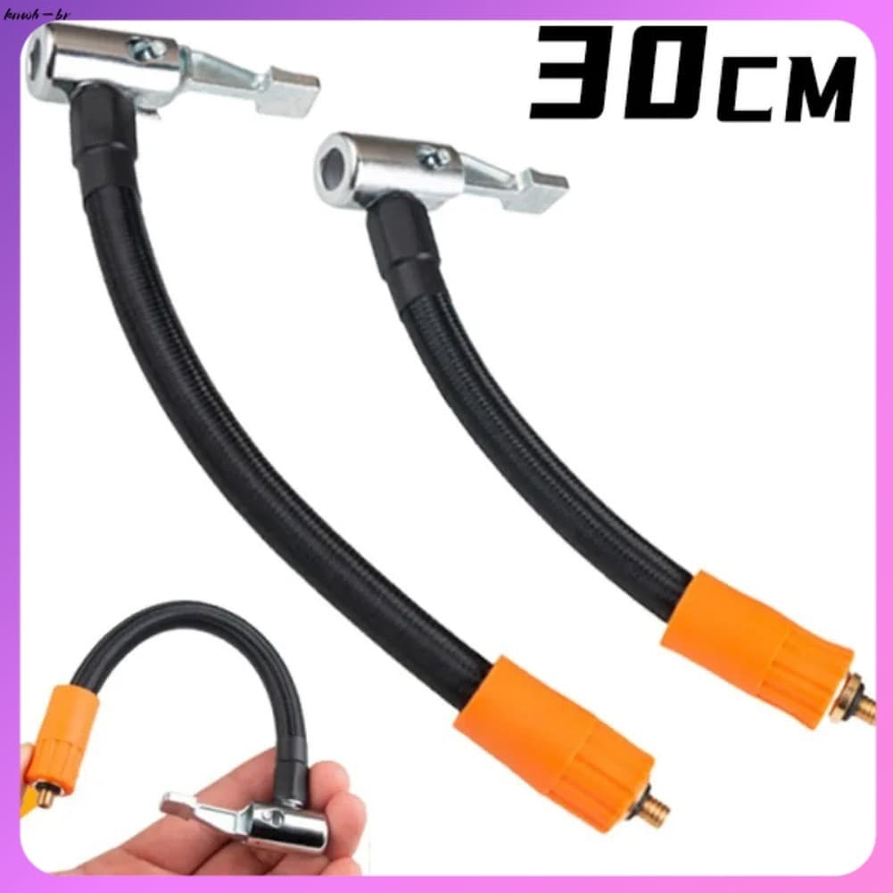 ⚡ Venda Quente Tubo De Extensão Da Bomba De Ar Do Carro Rosca M6 Mangueira De Inflação Rápida Conector De Cobre [knwh-br