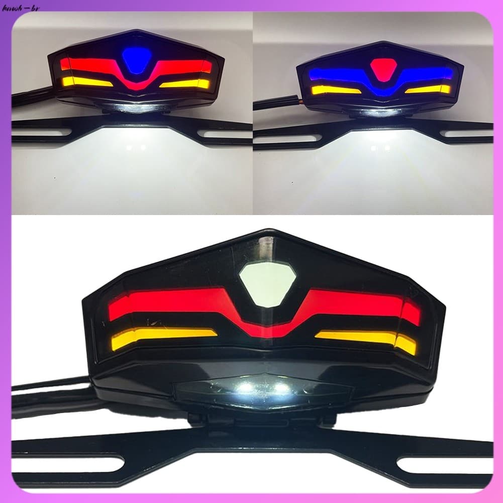 ⚡ Venda Quente Luz Traseira Para Motocicleta , led Freio Traseiro , Sinal De Seta , Lâmpada De [knwh-br]