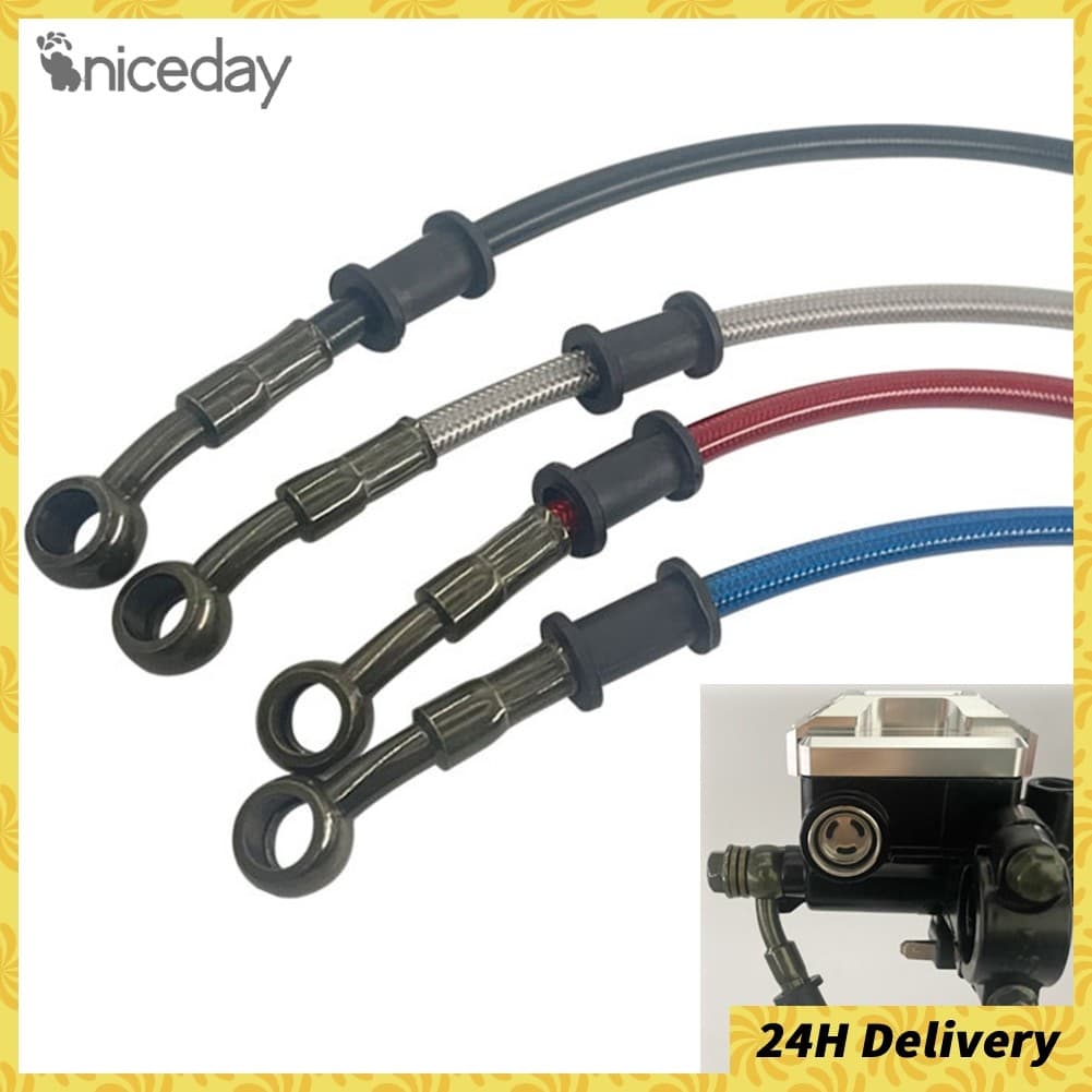 Mangueira De Freio Para Motocicleta , Tubo De Óleo Linha De Aço Inoxidável