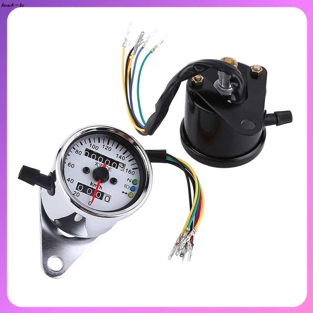 [xinping] Motocicleta Odômetro Velocímetro Medidor Sinal Display Digital KM/H [knwh-br]