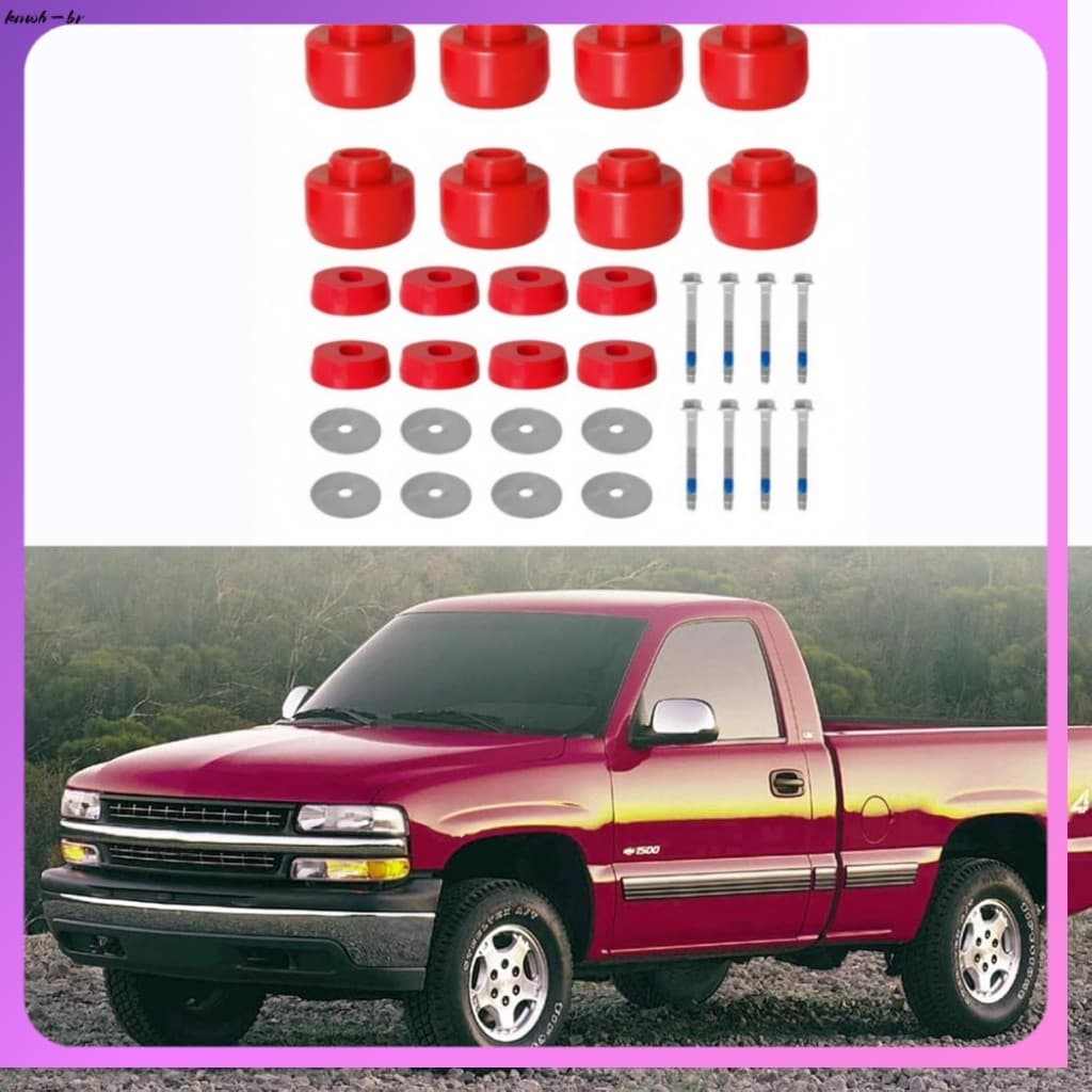 ❤️ Kits De Bucha De Montagem De Cabine De Corpo 7-141 Para Chevy Silverado GMC 1999-2014 [Novo]