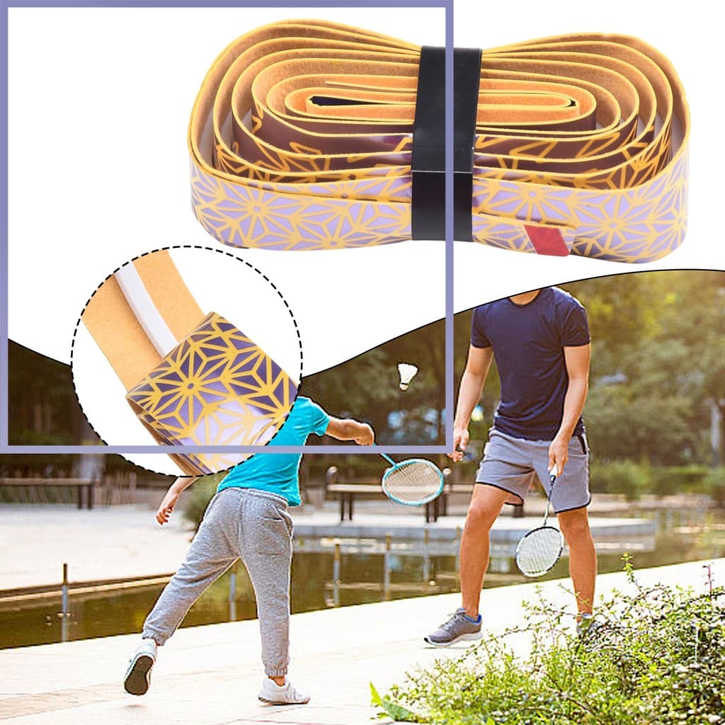 Raquete De Tênis Antiderrapante badminton squash over-grip sweatband Gradiente 1.5m