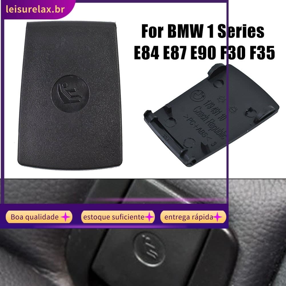 Capa ISOFix De Âncora Segura Para Assento Traseiro De Criança BMW Série 1/3 E84/E87/E90/F30/F35