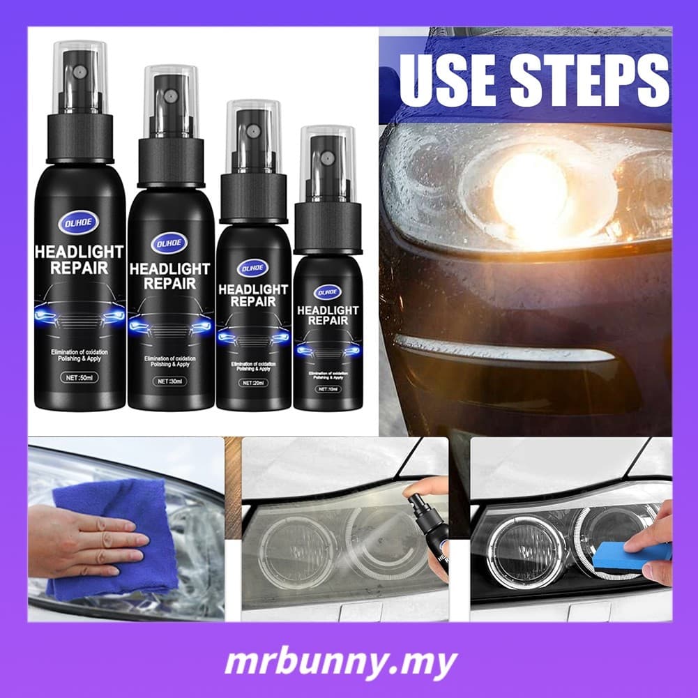 Agente De Polimento De Farol De Carro , Removedor De Arranhões , Kit De Ferramentas Fluido De Reparo