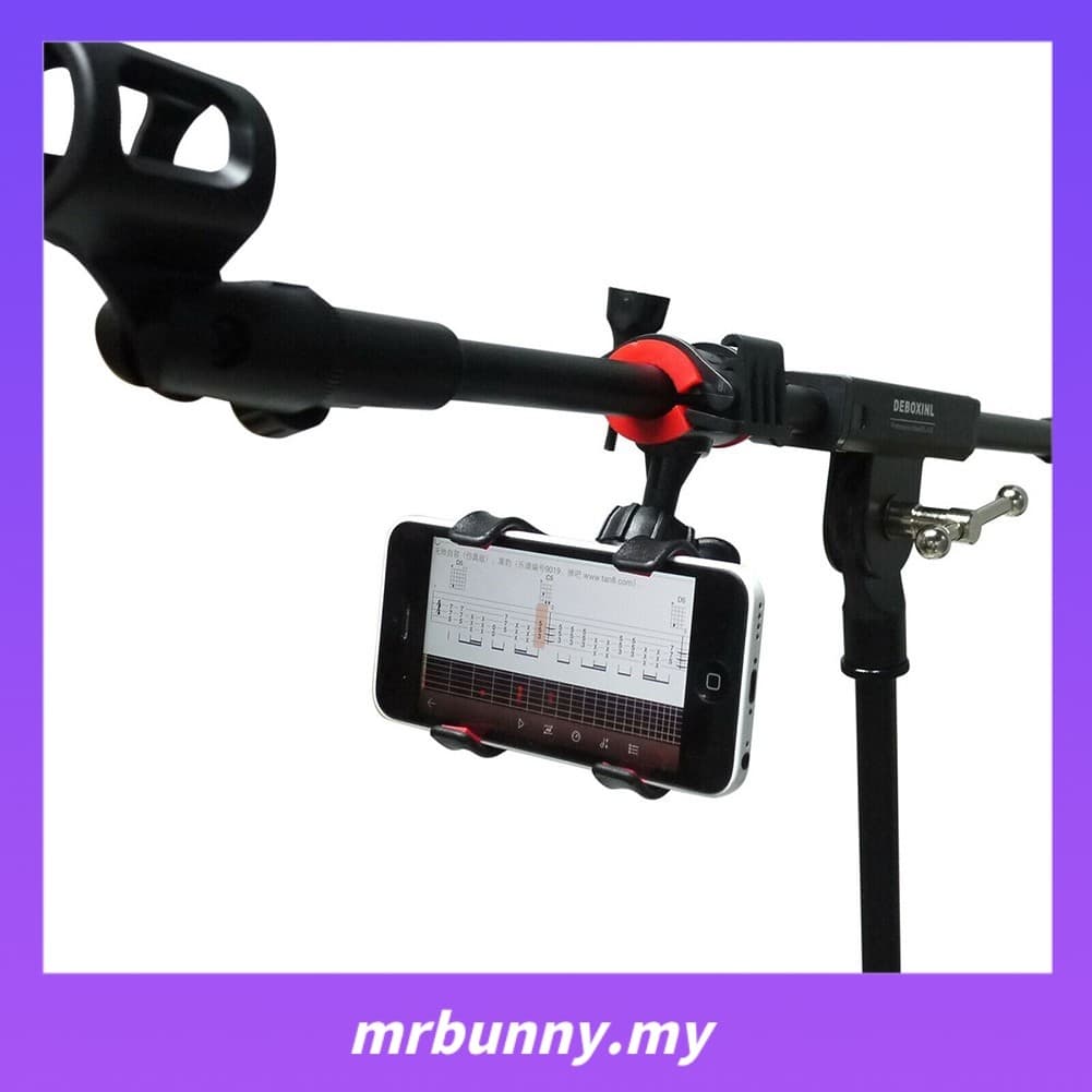 Suporte Universal Para Microfone , Telefone Bicicleta E Motor Smartphones