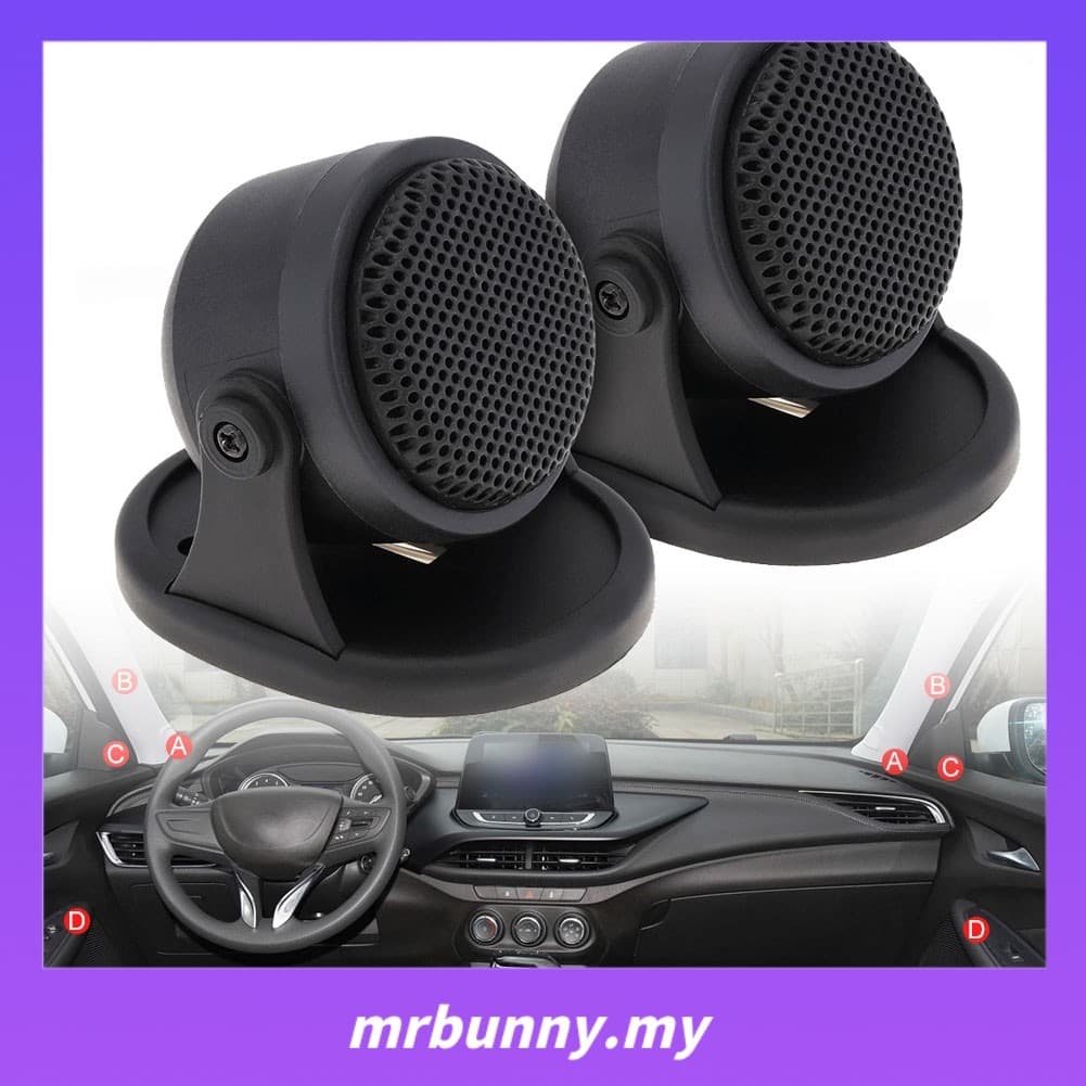 MRBUNNY Alto-Falantes Universais Com Tweeters Para Cúpula De Carro , Áudio De Alta Frequência