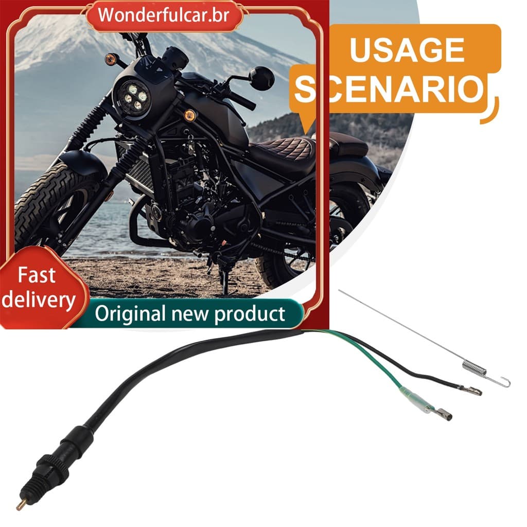 [WDFU] Kit De Mola De Interruptor De Luz De Freio Traseiro De Motocicleta Para Honda Bicicletas De Scooters ATV