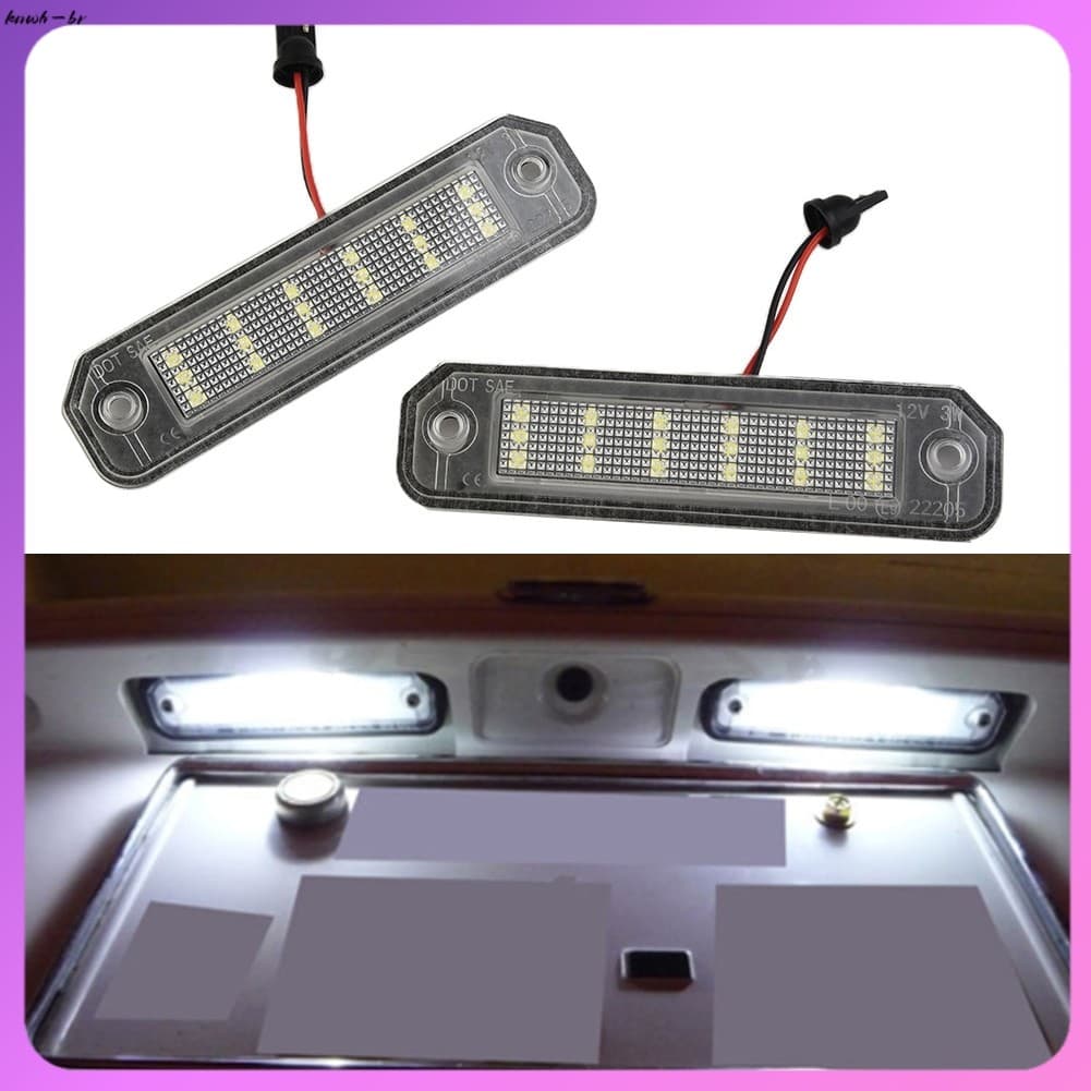 ⭐ oww-br Luz De Matrícula Branca LED Para Honda Civic EJ EM EK9 EK4 Del Sol 92-00