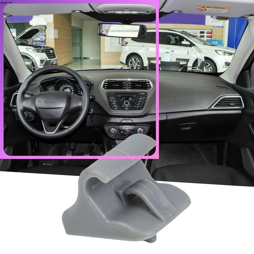 ⭐ oww-br 1 Peça De Clipe De Viseira Solar Cinza Para Hyundai I20 GETZ-8523505100suporte Om
