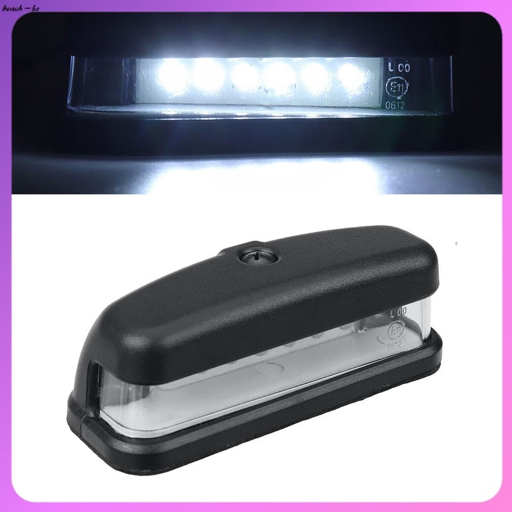 ⭐ oww-br 6 LED Lâmpada De Luz De Matrícula Traseira Para Caminhão De Reboque SUV