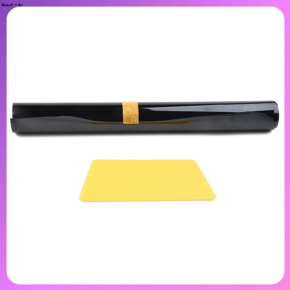 ⭐ oww-br Carro 5 % VL Sun Visor Strip Tint Film Frente Vidro Pára-Brisa Anti-Sombra Decalque