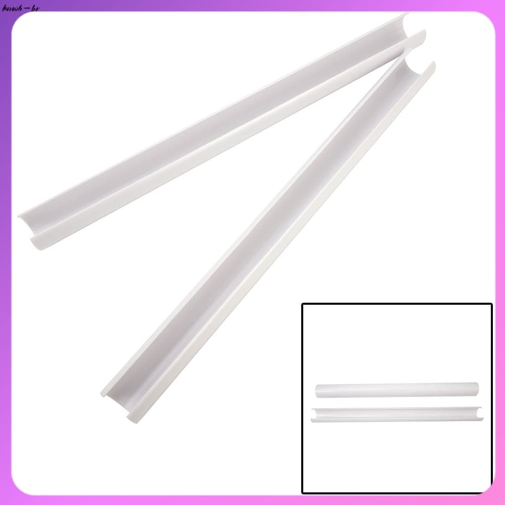 ⭐ oww-br 2 Pcs Suporte Grill Bar V Wrap Para BMW F30 F31 F32 F33 F34 F35 Branco
