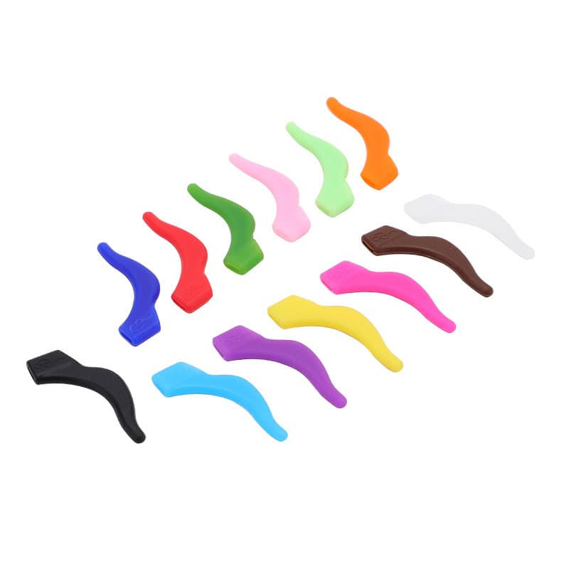 Óculos De Sol Esportivos De Silicone Com Manga Antiderrapante E Ganchos De Orelha , Ajuste Confortável Para Atividades A