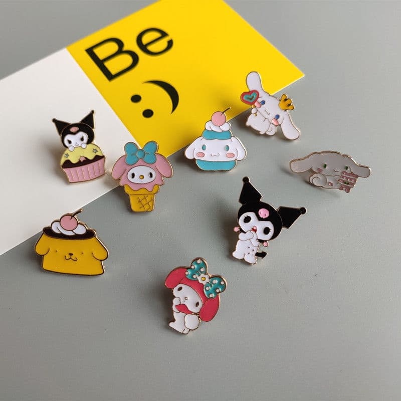 Broche De Metal De Coelho/Da Moda/Combina Com Tudo/Acessórios Para Bolsa