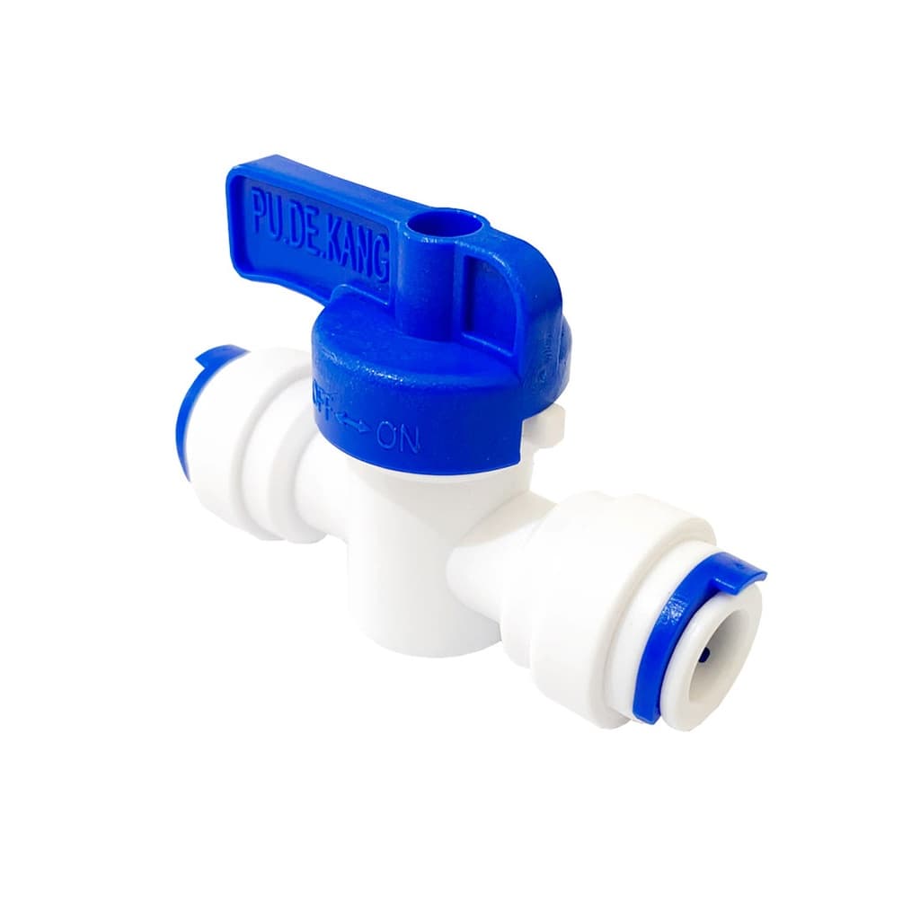 Registro De Plástico Engate Rápido 1/4 6mm Mangueirinha Filtro