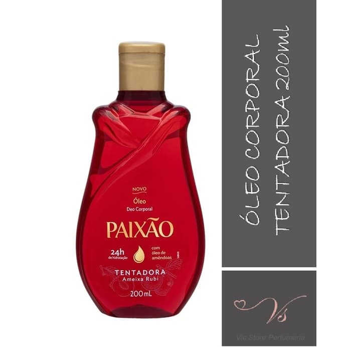Óleo Corporal de Amêndoas Paixão Tentadora 200ml (Oleo Paixão)