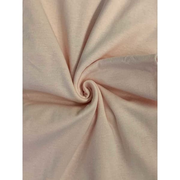 Malha CARDADA Salmão Claro para Bonecas - 1 METRO