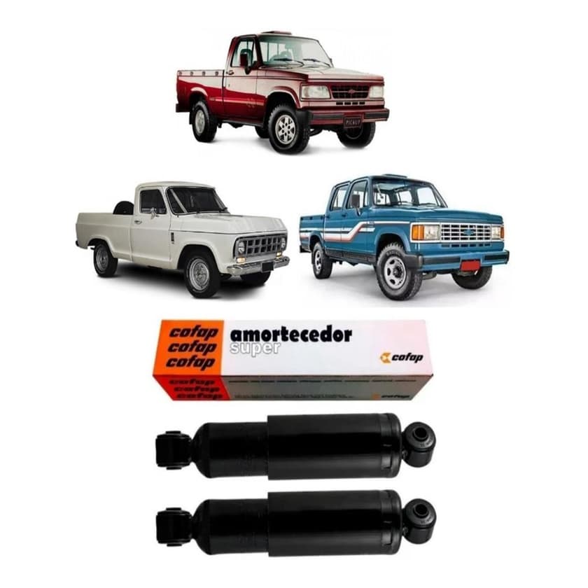 Amortecedor Dianteiro Gm D20 85 86 87 88 89 90 91 92 93 94 95 Original Cofap
