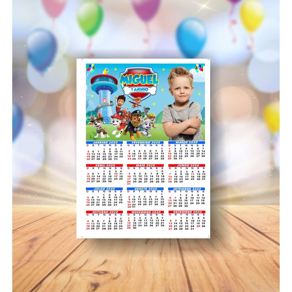 Imã Foto Lembrança  13x9 cm Calendário 2026 - 15 unid  - PROMOÇÃO!!!