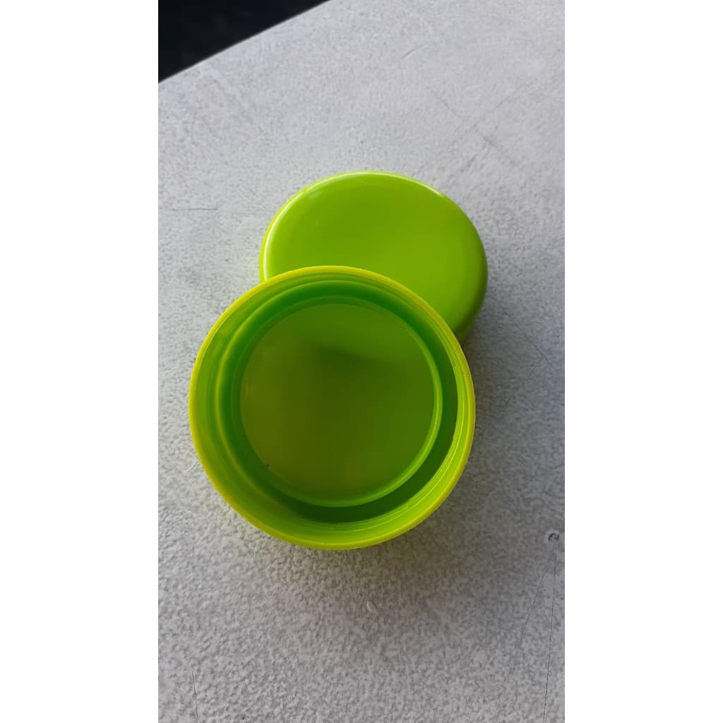 50 Tampas Verde De Plástico Para Potes De Papinha Nestle