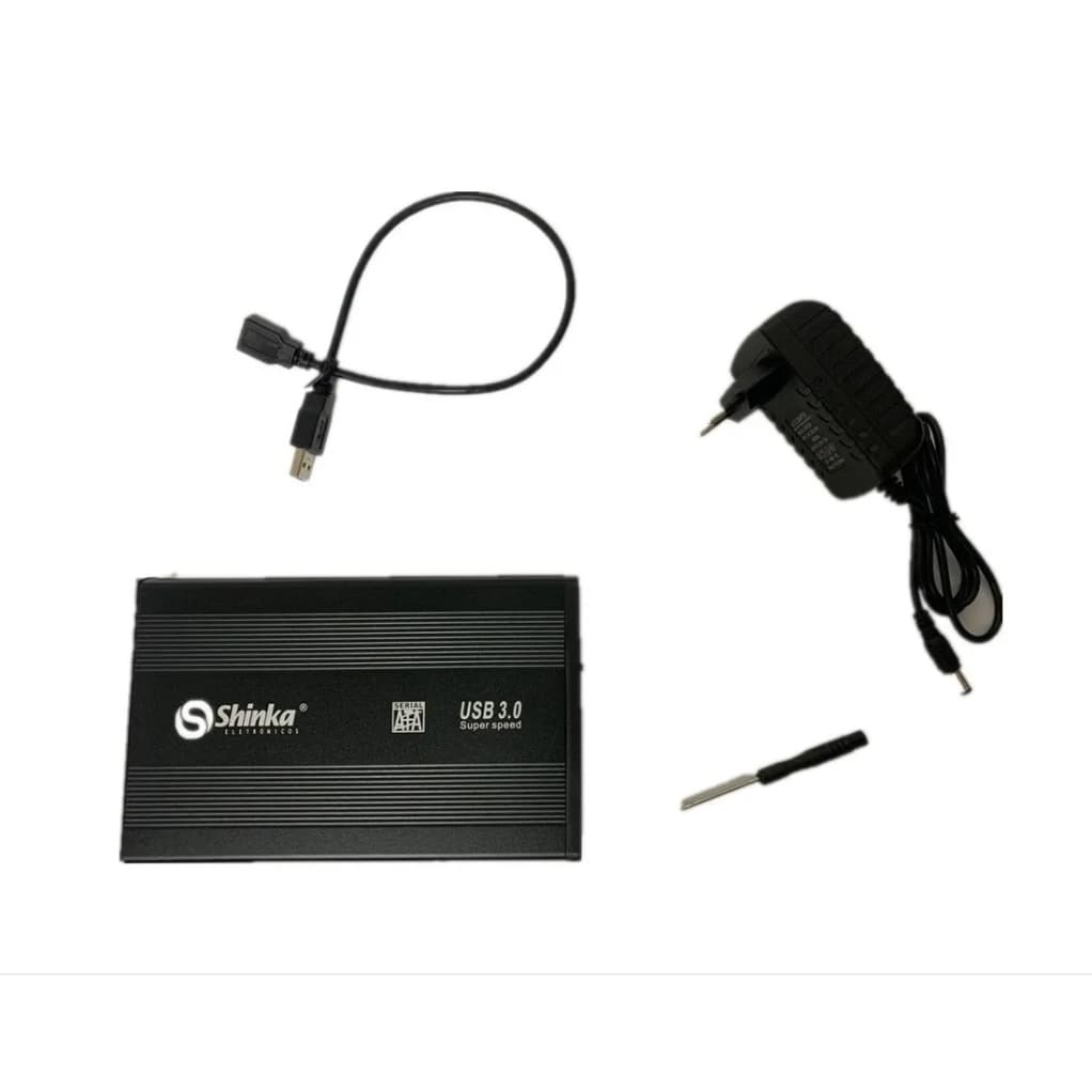 Case Gaveta Hd Sata Externo 2,5 Notebook Usb 3.0 Slim Bolsa