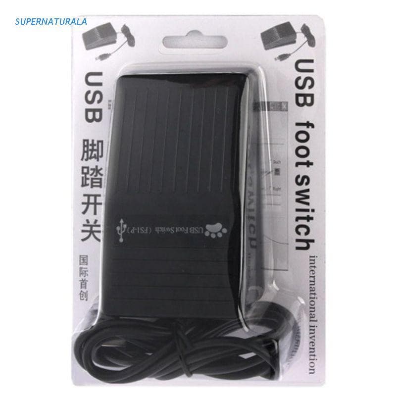 USB Single Foot Pedal Control Pre-Progr for Keyboard PC