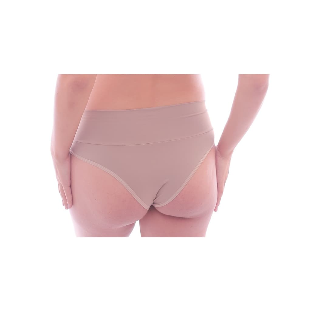 Calcinha Conforto Gestante Pós Parto Chocolate Bela Mama ®