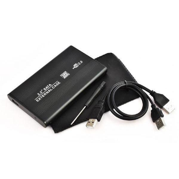 Case Hd Externo Notebook 2,5 Pol Usb 2.0 Sata + Capa