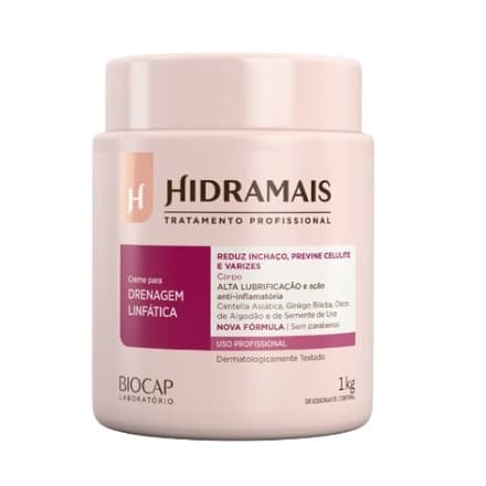Hidramais Creme Para Massagem - Drenagem Linfática