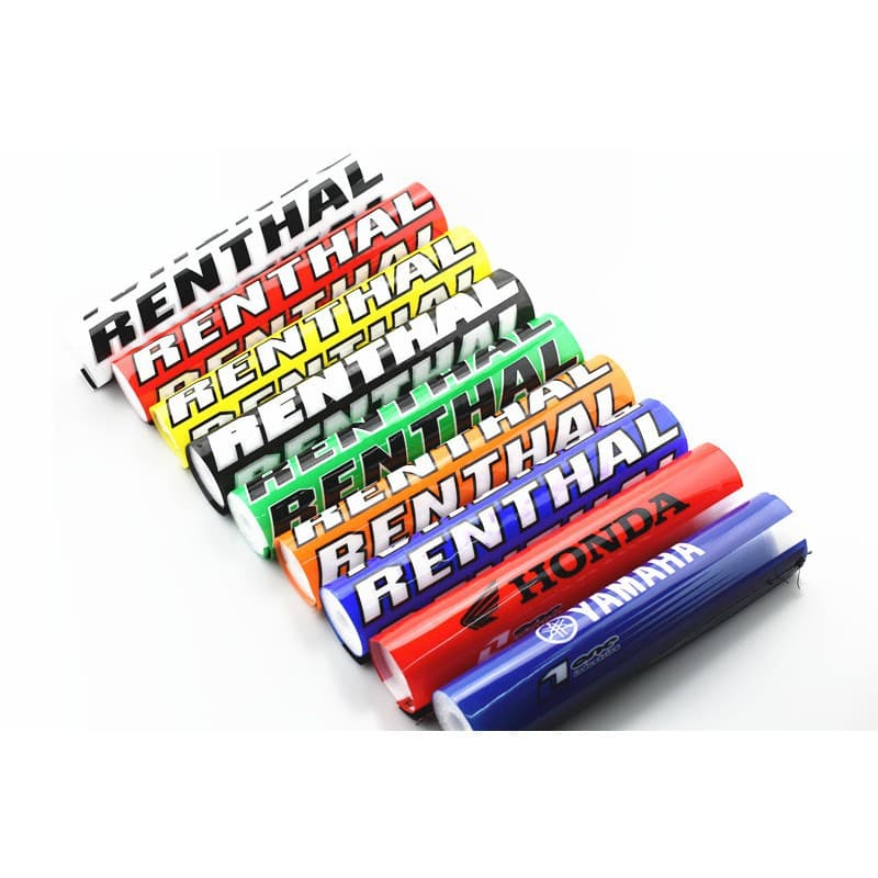 Novo 7/8 " Guidãos Barra Cruzada Moldada Redonda Almofada Do Guidão Motocross Motocicleta Quad ATV CRF DTR PIT BIKE 225mm