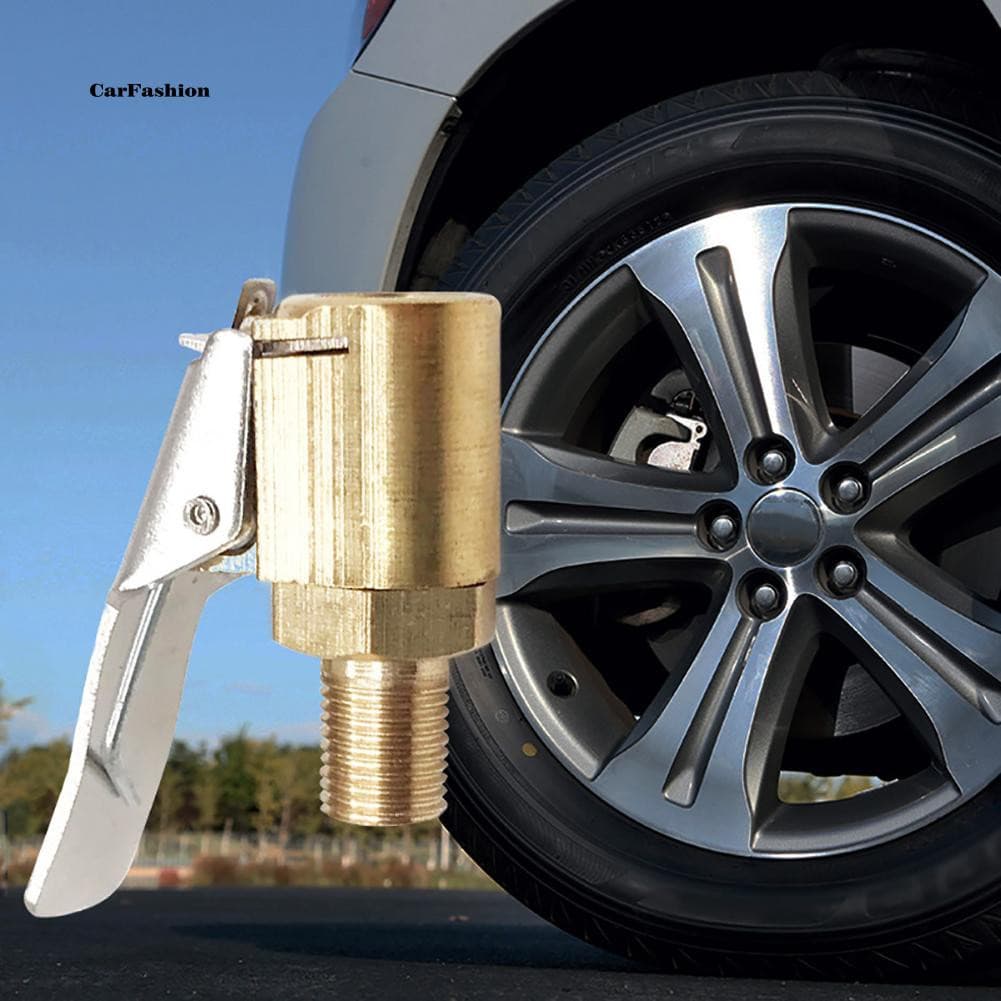 Caças ☏ Válvula De Inflador De Pneu De Caminhão De Carro , Clipe De Bomba De Ar , Conector Adaptador De Metal