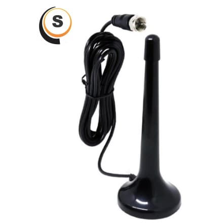 Mini Antena Digital Interna Hdtv Uhf 3M, Tomate/LEHMOX MODELO LEY-56