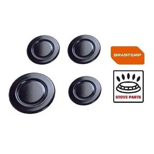 Kit 4 Tampa Espalhador  Fogão Brastemp Bf050bbuna Original