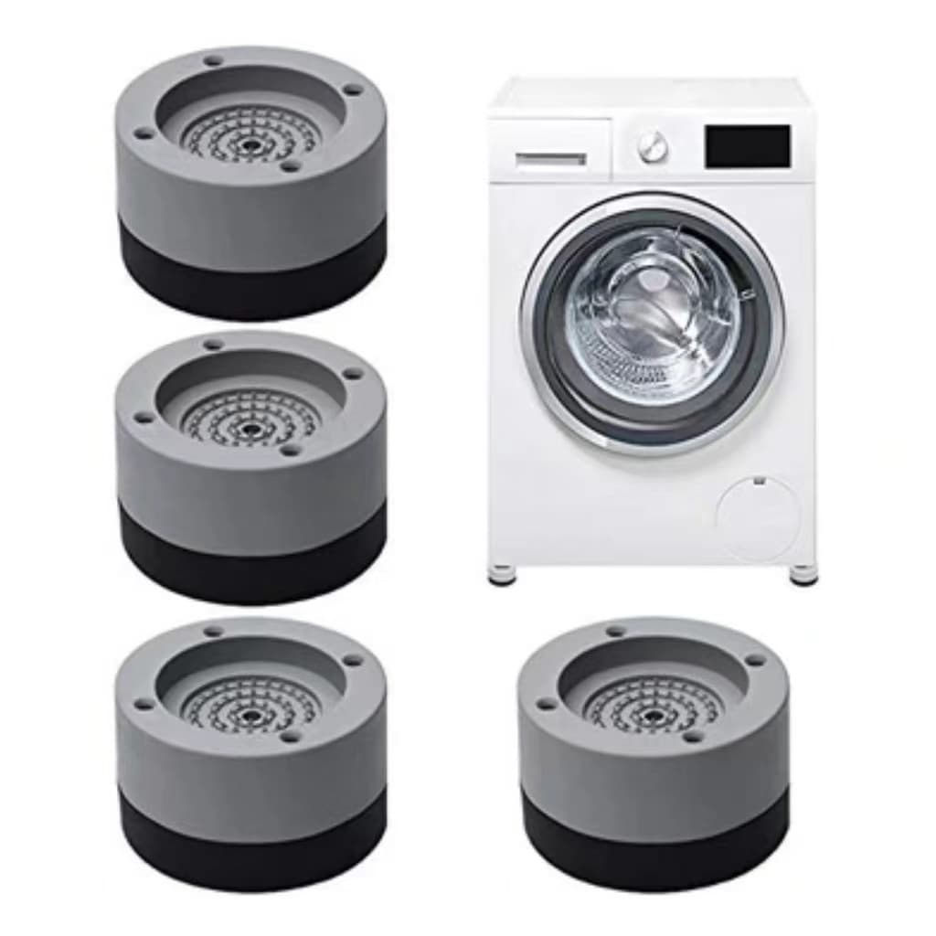 Suporte Pe De Maquina De Lavar Roupa Cancelamento De Ruido Anti Vibracao Kit 4 pcs/Pé Anti-vibração Para Máquina Lava E Seca Com 4 Unidades