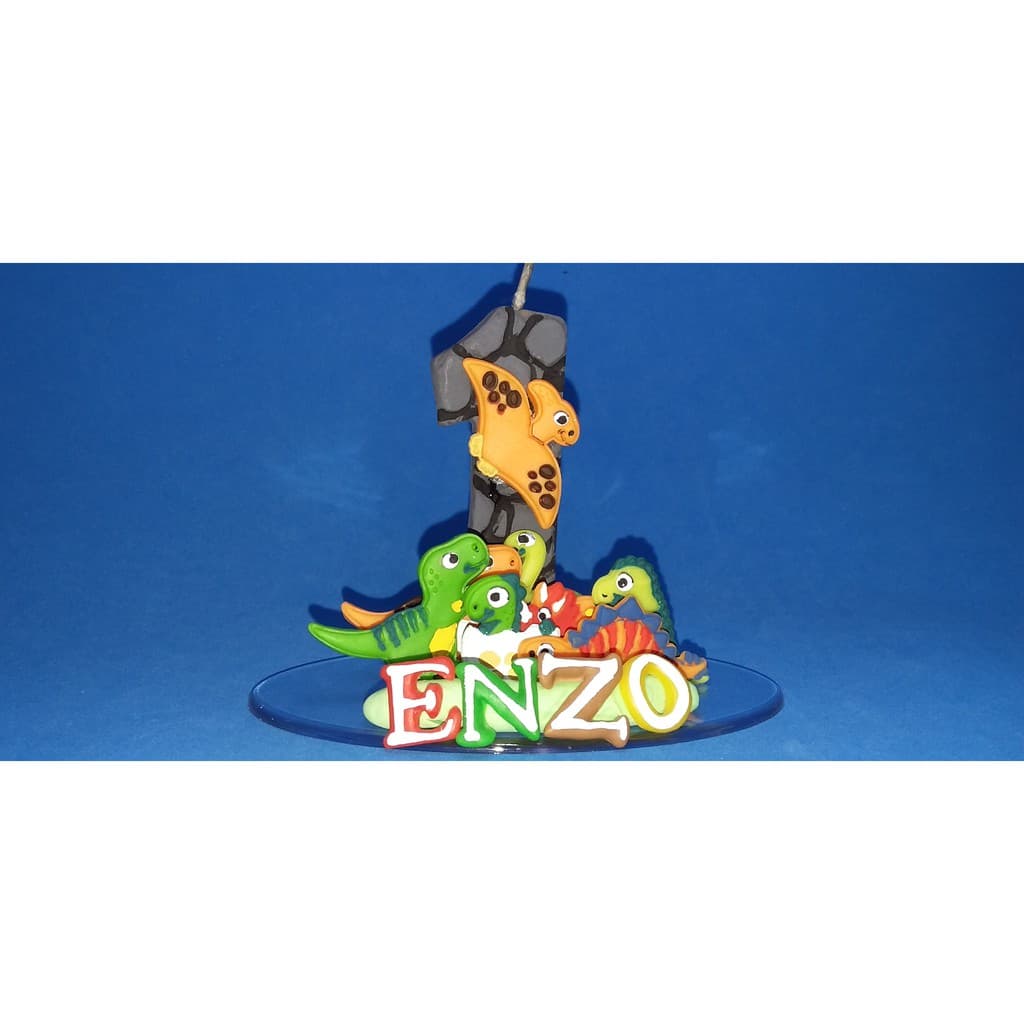 Vela Dinossauro Jurassic Park/ Jurassic World em Biscuit