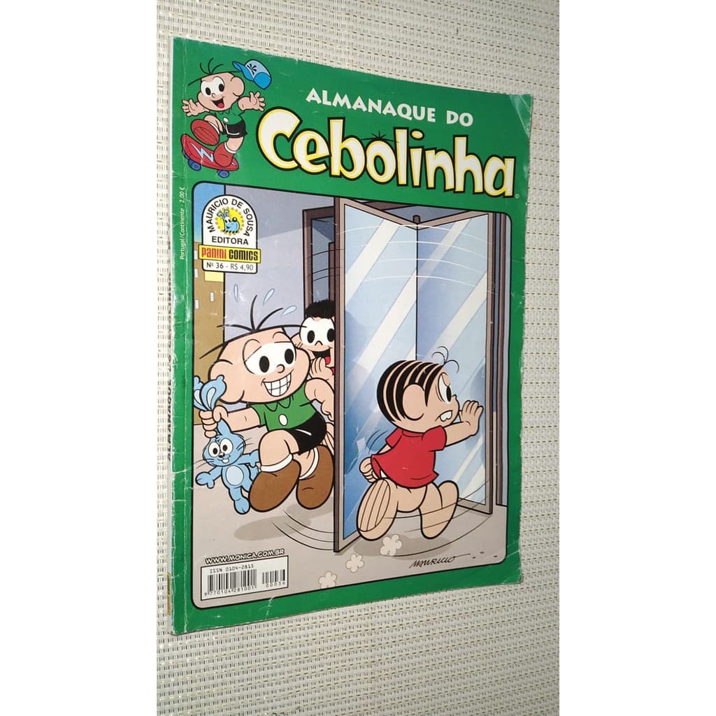 Gibi Almanaque Do Cebolinha - Nº 36 - Panini Comics ( 1654 )