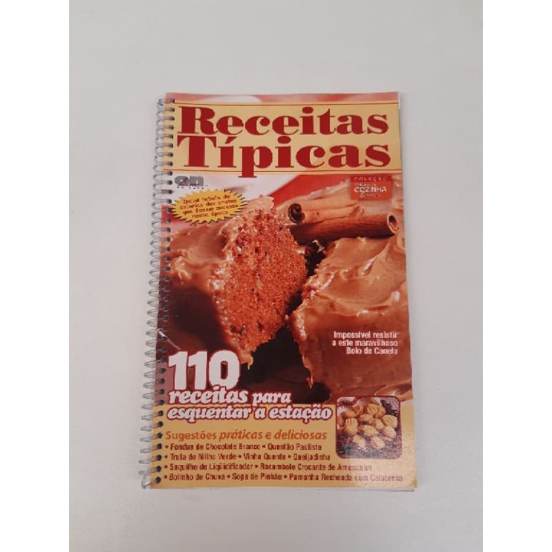 Livro Coleção delícias da cozinha receitas típicas O160