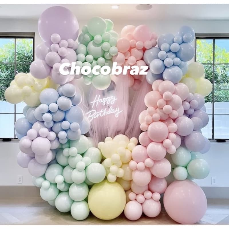 50~150 balões candy colors cores pastéis a escolha n 5 n 7 n 8 n 9