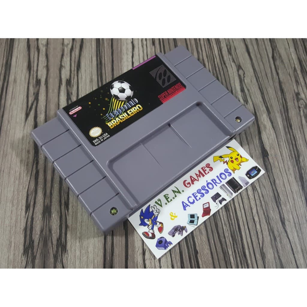 CAMPEONATO BRASILEIRO P/ SUPER NINTENDO + GARANTIA!!!!