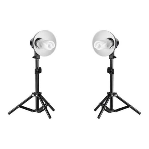 Kit Tripé Iluminador Pkl 45 Mini Estudio 110 Ou 220v Pkl45