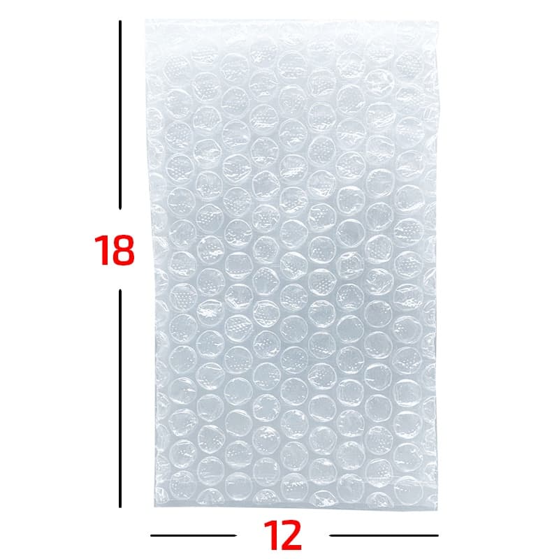 100 Saco Plástico Bolha Para Proteção De Objetos - 12X18 (11X17) Embalar Produtos Frágeis Saco Pequeno Bolha