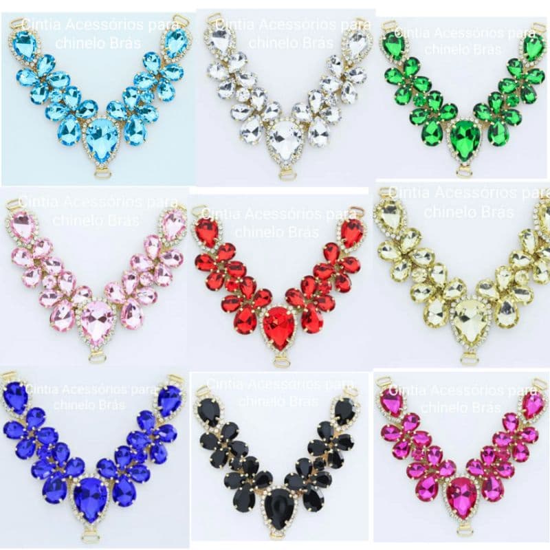 1 par, 03 ou 04 pares  Cabedal para chinelo