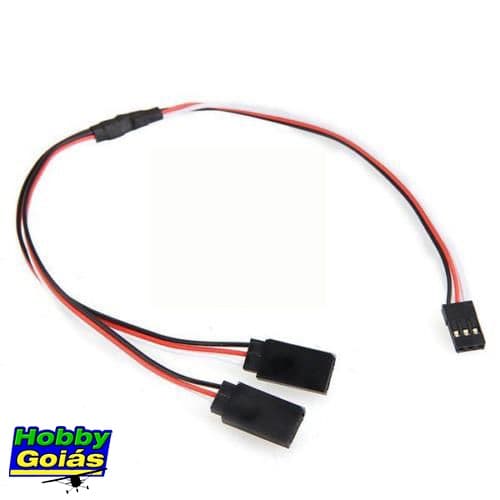 Cabo Extensão Y 30 cm Para Servos Macho e Fêmea