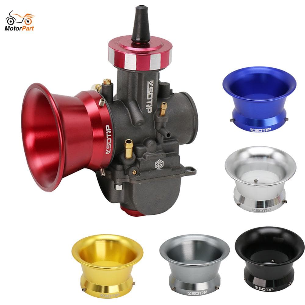 NUOLIAUTOSHOP 55mm PWK32 PWK34 Modificação Competitiva Do Carburador De Moto Copa Filtro De Ar O Copo Vento